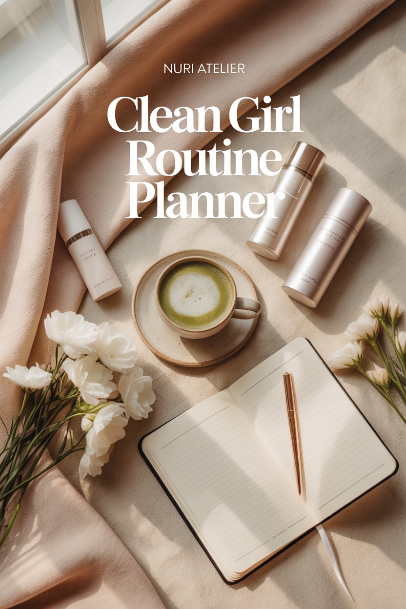 Clean Girl Routine Planner PDF
